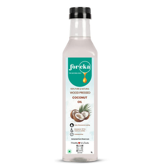 Foreka Wood Pressed Coconut Oil - 1L