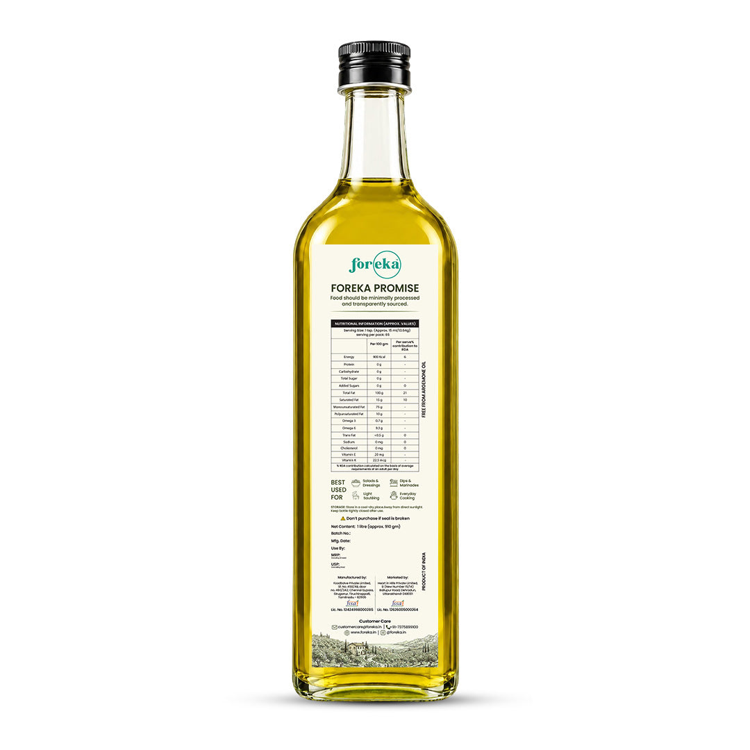 Foreka Wood Pressed Olive Oil - 1L