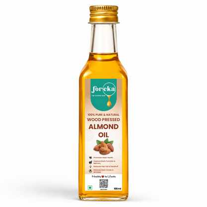 Foreka Wood Pressed Almond Oil - 100ML