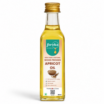 Foreka Wood Pressed Apricot Oil - 100ML