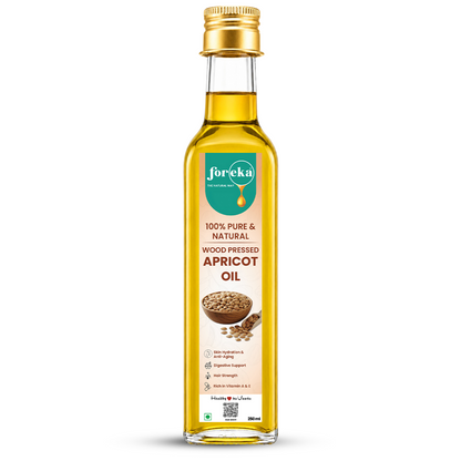 Foreka Wood Pressed Apricot Oil - 250ML
