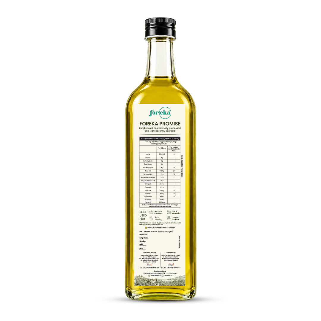 Foreka Wood Pressed Olive Oil - 500 ml