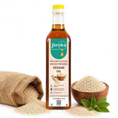 Foreka Wood Pressed Sesame Oil - 1L
