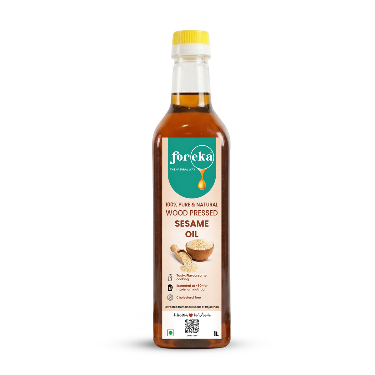 Foreka Wood Pressed Sesame Oil - 1L