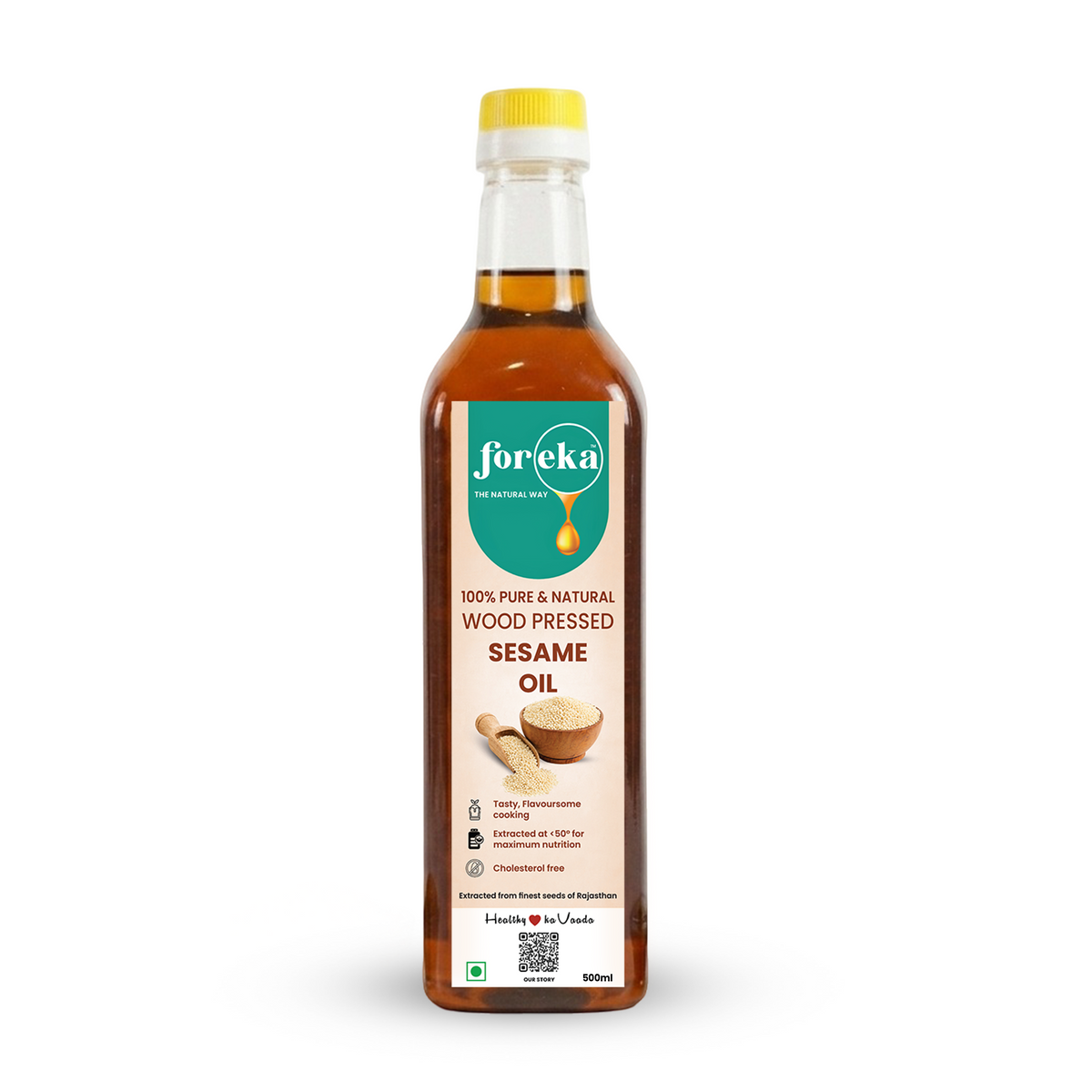 Foreka Wood Pressed Sesame Oil - 500ML