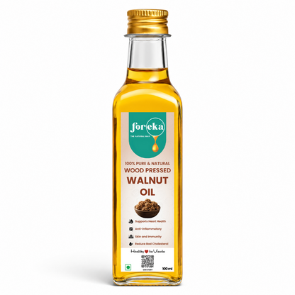 Foreka Wood Pressed Walnut Oil - 100ML